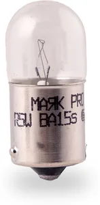 Автолампа R5W, 24V 5W, цоколь BA15s ORIGINAL PRO OEM. 02406/10 "МАЯК" (уп. 10 шт) — ракурс 1