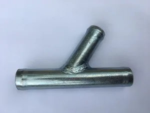 Тройник шлангов универсальный D18х18х18 (металл) угол 70, артикул 055590