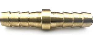 Соединитель шланга универсальный D6х6 (латунь) елка, артикул 055637