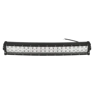 Фара светодиодная (балка) двухрядная,изогнут. 40 LED комбинир. свет, 120W, (555х78х60) 12/24V (ALED056), артикул 0ALED056