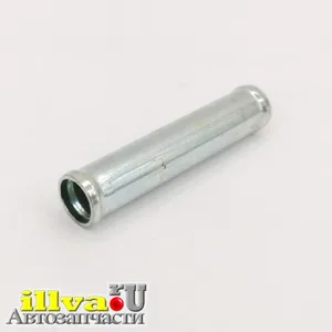 Трубка соединительная шланга отопителя д.050 (алюм.) (L=76), артикул 0-ALT.050-76