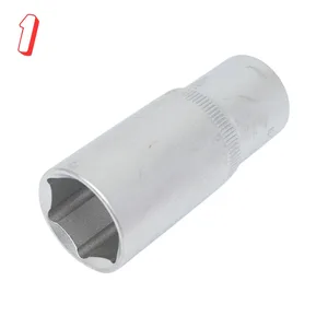 Головка торцевая 1/2" DR шестигранная глубокая 12 мм AT-S12-24, артикул 0-AT-S12-24