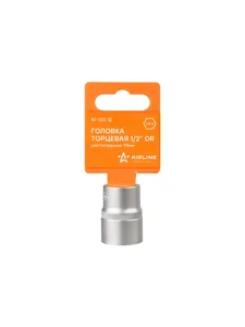 Головка торцевая 1/2" DR шестигранная глубокая 19 мм AT-S12-31, артикул 0-AT-S12-31