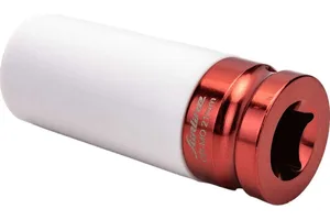 Головка торцевая 1/2" DR шестигранная свечная 21 мм с резин. фиксатором AT-S12-41, артикул 0-AT-S12-41
