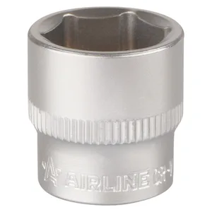 Головка торцевая 3/8" DR шестигранная 8 мм AT-S38-01, артикул 0-AT-S38-01