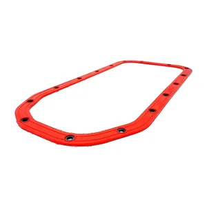 Прокладка поддона ВАЗ 2108-2194, с шайбами, силикон красный, Drive. 2108-1009070 "CS20", артикул 10157