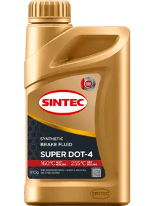 Тормозная жидкость Sintec Euro DOT-4 455 гр, артикул 102809