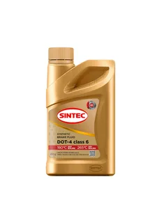 Тормозная жидкость Sintec DOT-4 CLASS-6 синтетика 455 гр, артикул 105561