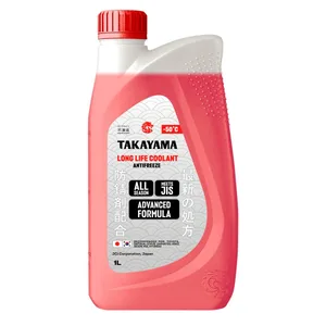 Охлаждающая жидкость Антифриз TAKAYAMA G12+ -40°C красный 1л, артикул 106174