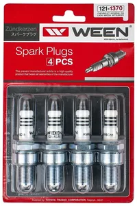 Свеча зажигания ВАЗ-2104-2115, Kalina, Priora, Granta, Largus инж. 8 кл. (к-т 4 шт), артикул 121-1370