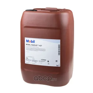 Масло компрессорное Mobil RARUS 427 минеральное 20 л, артикул 127602