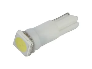Автолампа W1.2W, 12V светодиод T5 1SMD W2.0x4.6d WHITE. 12T5-W\1SMD "МАЯК"