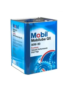 Масло трансмиссионное Mobil Mobilube GX 80W-90 GL-4 минеральное 18 л, артикул 155424