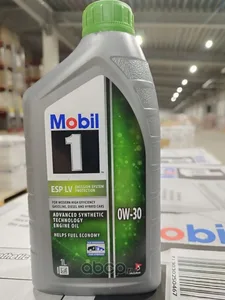 Масло моторное Mobil 1 ESP LV 0W-30 синтетика 1 л, артикул 157775