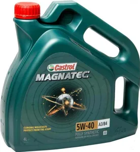 Масло моторное Castrol Magnatec 5W-40 SN/CF, А3/В4 синтетика 4 л, артикул 15F480
