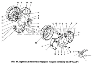 Втулка передней оси ПАЗ-3204 (колодка 160 мм), артикул 16.3501022-110