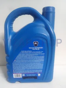 Масло моторное ГАЗ 5W-40 SN/CF, А3/B4 п/синтетика 5 л, артикул 1685790