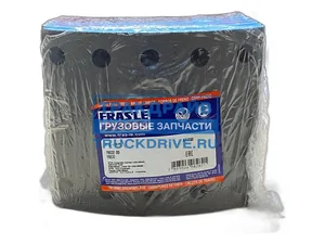 Накладка тормозная ось SAF, BPW, CARDI-WVA 19032 ТОНАР, сверлёная, расточенная с заклёпками, размер 420х180мм., к-т 8шт., AFD стандарт STD — ракурс 3