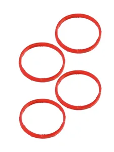 Прокладка коллектора впускного AUDI, VW, силикон, (к-т 4 шт). 06A133398F "ROSTECO" — ракурс 1