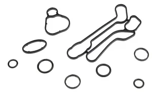 Прокладка теплообменника GM, OPEL, (к-т 9 шт), силикон. GM5650972KIT "ROSTECO" — ракурс 1