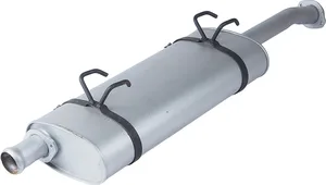 Глушитель ГАЗель NEXT дв.А274 "EvoTech 2.7" ЕВРО-5 (алюминизированная сталь) (EMM 0338), артикул 2123-1201008-30