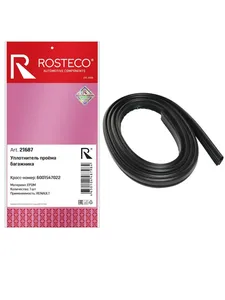Уплотнитель багажника RENAULT, (EPDM). 6001547022 "ROSTECO" — ракурс 1