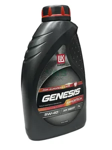 Масло моторное Лукойл Genesis Armortech 5W40 SN/CF, А3/В4 синтетика 1 л (обновление API SN, API SP до API SQ), артикул 2255947