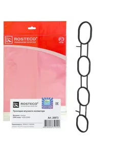 Прокладка коллектора впускного MAZDA, 40,2x36,2 (FMVQ). S55013112 "ROSTECO", артикул 22743