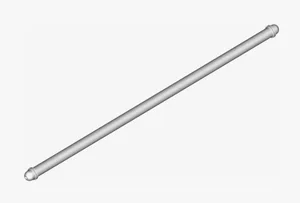 Штанга толкателя ЯМЗ 236, 238, артикул 236-1007176-А2