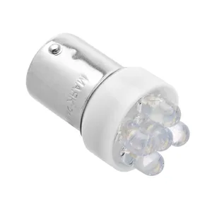 Автолампа R5W, 24V светодиод T15 9LED BA15s WHITE. 24T15-W\9LED "МАЯК"