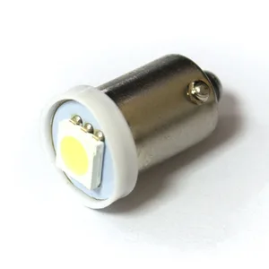 Автолампа T4W, 24V светодиод T8 1SMD BA9s WHITE (габарит). 24T8-W\1SMD "МАЯК"