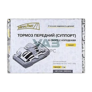 Суппорт УАЗ Хантер, Патриот, Буханка, передний правый, в сб. без колодок, артикул 3160-3501010SD
