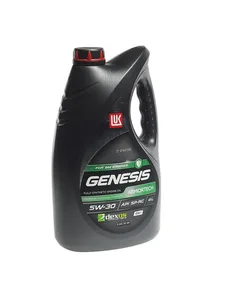 Масло моторное Лукойл Genesis Armortech DX1 5W-30 SP-RC, GF-6А синтетика 4 л, артикул 3173877