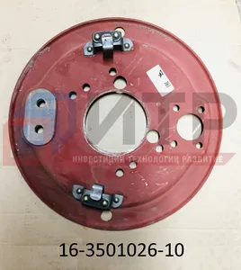 Щит тормоза переднего опорный пустой ПАЗ-3205, артикул 3205-3501012