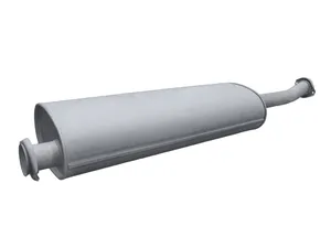 Глушитель ГАЗ 3302, (дв. Cummins Е-4). 3221-1201008-50 Е4 "ВВВ" — ракурс 1