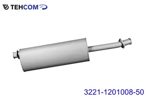 Глушитель ГАЗель Бизнес дв. Cummins ЕВРО-3 ТИТАН, артикул 3221-1201008-50Т