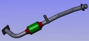 Нейтрализатор Газель Бизнес (ЦМФ) дв.УМЗ-А275 Евро-5, артикул 322125.1206005