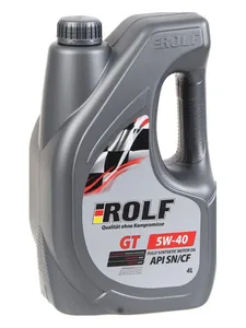 Масло моторное ROLF GT 5W-30 SN/CF, C3 синтетика 4 л, артикул 322228