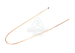 Трубка торм. ГАЗ 3307 перед. моста лев. (120 см/6 мм) (медь), артикул 3307-3506023