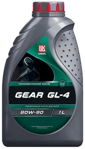 Масло трансмиссионное Лукойл GEAR 80W-90 GL-4 минеральное 1 л, артикул 3590980
