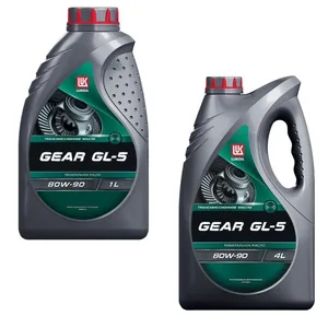 Масло трансмиссионное Лукойл GEAR 80W-90 GL-5 минеральное 4 л, артикул 3590991