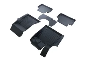 Коврики пола AUDI Q5 (2017-) 3D LUX (к-т 5 шт), артикул 3D.A.Q.5.17G.08017