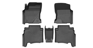 Коврики пола TOYOTA Hilux (2015-) 3D LUX (к-т 3 шт), артикул 3D.TY.HIL.15G.02X82