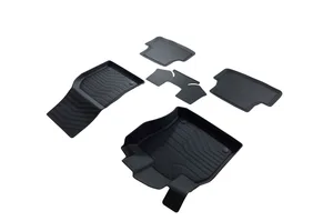 Коврики пола Volkswagen TAOS (2020-) 3D LUX (к-т 5 шт), артикул 3D.W.TA.20G.02X55