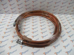 Трубки топливные ГАЗ 3302 дв. 406 (пластм. бак) к-т (медь), артикул 406-1104090
