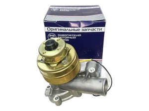 Насос водяной ЗМЗ 405, 406 ЕВРО 2 ГАЗ 3302 с э/муф. (с прокл.) HF 043 028, артикул 4063-1307010