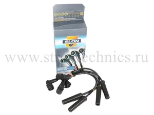 Провода в/в ГАЗ 3302 дв. УМЗ 4216 ЕВРО 3, 4 к-т с наконеч. SILICONE (под 57.3705, 66.3705 катушки) (CRTR0117965), артикул 4216-3707080-520