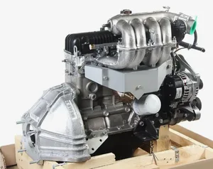 Двигатель с оборудованием Газель-Бизнес УМЗ-4216 (107л.с АИ92) Евро-IV, под ГУР, без AC, с поликлиновым ремнём "Оригинал", артикул 42164.1000402-124