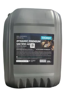 Масло моторное OILWAY 10W-40 Dynamic Premium CI-4/SL, E4/E7, A3/B4 п/синтетика 20 л для дизелей Евро-4, артикул 4670030170699