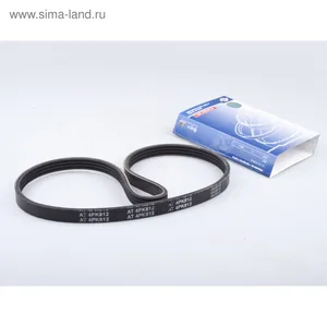 Ремень приводной ВАЗ 2123 (Шеви-Нива), (с A/C) поликлиновый (EPDM). 4PK812 "AUTORAM"